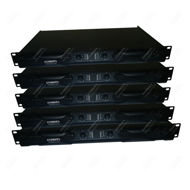 1100 Watts 2 Channels Class D Power Amplifier High Power Frequency Amplifier 2 Ohms Power Amplifier for 12 Inch Array Speaker