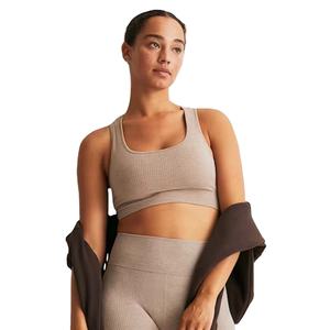 Sujetador Deportivo para Mujer al por Mayor, Sin Costuras, Acolchado, para Gimnasio, Yoga, Fitness, Suave, Elástico, Transpirable, Ropa Deportiva para Correr y Entrenar - Product Image 1