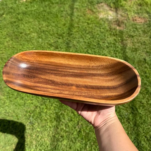 Bols en bois faits à la main Décoration de cuisine rustique - Product Image 1