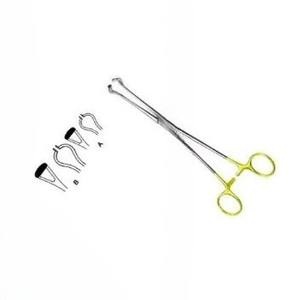 คีมจับเนื้อเยื่อทางเดินอาหารแบบใช้มือคุณภาพสูง ยี่ห้อ Nawaz Surgical Co. รุ่น <span class=keywords><strong>Babcock</strong></span> ขนาด 16.5 ซม. ผลิตจากสแตนเลสสีเงิน-ทอง ได้รับมาตรฐาน CE สำหรับการผ่าตัด - Product Image 3