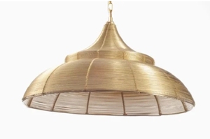 Azora Industries Suspension moderne pour la décoration de la maison Plafonnier en fer sans ampoule Lampe suspendue - Product Image 4