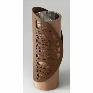 Quemador de Incienso de Madera Decorativo para Ramadán, Incensario Religioso Musulmán Árabe, Mubkhar, Mabkhara, Quemador de Carbón Vegetal - Product Image 5