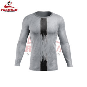 Nouveau Grappling Jiu Jitsu MMA chemise ensemble court Rashguard pour hommes Bjj maillots de boxe Rash Guard MMA Shorts boxe Sport vêtements - Product Image 1