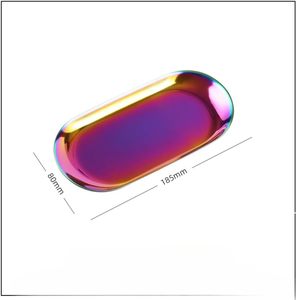 Acabado de espejo de metal thali fuerte, duradero, perfecto para uso diario en restaurantes, catering y buffet - Product Image 1