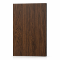 Panel Dinding Kustom Berbagai Warna 4mm Berpenampilan Kayu untuk Pasokan Konstruksi Hunian Skala Besar
