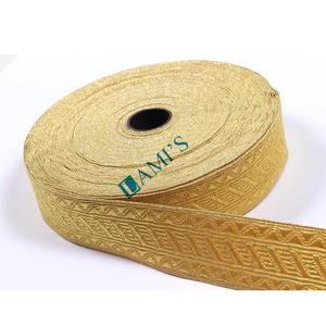 Garniture de manchon OEM tresse de tunique de rang galon faite à la main fil métallique doré fil métallique argent or fil métallique couleur personnalisée pour l'extérieur - Product Image 2