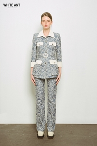 Trajes de mujer Buen precio Antiarrugas Elegante Nuevo diseño Embalaje personalizado del fabricante de Vietnam - Product Image 4