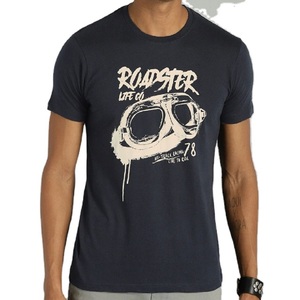 เสื้อยืดคอกลมผ้าฝ้ายออร์แกนิคสะพายไหล่ทรงโอเวอร์ไซส์สำหรับผู้ชายเสื้อยืดคอกลมผ้าฝ้ายออร์แกนิก - Product Image 5