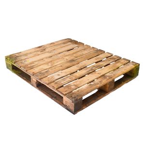 Palé europeo de doble cara de alta calidad, palé de madera de entrada de 4 vías para transporte listo - Product Image 3