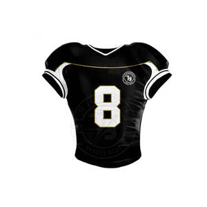 Uniforme de football américain couleur unie vêtements de sport uniforme de football américain sur mesure à séchage rapide - Product Image 6