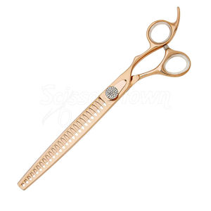 Ciseaux à effiler ergonomiques avec poignée antidérapante et lame en acier inoxydable durable - Product Image 6