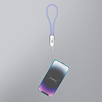 Câble de charge rapide de qualité supérieure PD60W 30CM C2C EN1 C à C CB-325CC Portable avec porte-clés pour téléphones ordinateurs maison