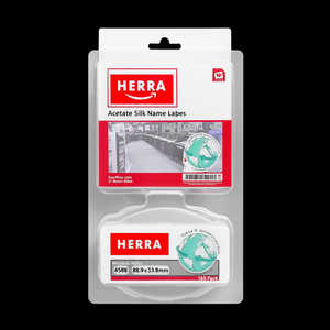 HERMA Acetate Silk <b>Name</b> <b>Labels</b> 4588 88.9x33.8mm White 160-Pack - Product Image 3