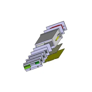 Best Quality Power Control Center Manufacturer of DIN Panel Cases IC-048 (96X48X150) in India