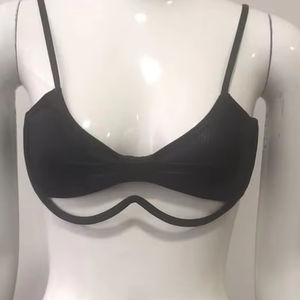 ชุดบิกินี่ปรับแต่งโลโก้ได้2ชุดที่มีเข็มขัดตาข่ายแบบเชือกผูกพร้อมพิมพ์ลาย2ชิ้นย้อมสีล้วนๆ - Product Image 1