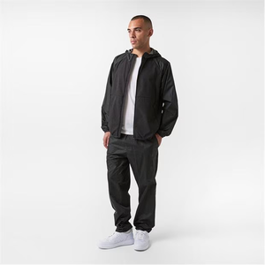 Survêtement à fermeture éclair complète avec sweat à capuche et pantalon pour hommes Survêtement élégant avec survêtement d'entraînement avec pantalon Slim Pan - Product Image 1