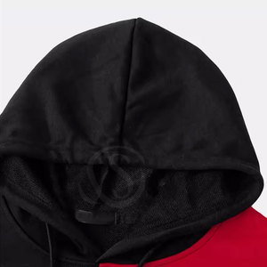 Sweats à capuche d'hiver surdimensionnés sur mesure de haute qualité pour hommes, tricot uni 100% coton, écologique, séchage rapide - Product Image 4