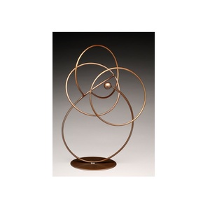 Sculpture décorative en métal de table haute brillance avec surface polie améliorant les effets d'éclairage et l'atmosphère de la pièce - Product Image 3