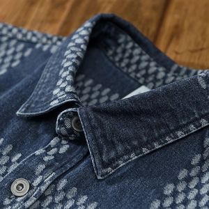 Camisa de Hombre de Verano, Informal, Transpirable, Antiarrugas, de Lino, Algodón y Satén, Tejida y Estampada - Product Image 3