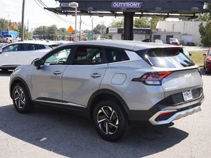 Usado gris 2024 Kia Sportage Hybrid LX AWD usado con asientos de cuero sistema de navegación arranque remoto techo solar Android Auto aleación Whee - Product Image 3