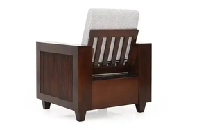 ROYALOAK MOURYA CONJUNTO DE SOFA DE MADERA 3 + 2 + 1 - Product Image 4