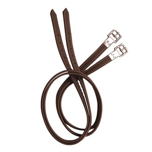 Riendas Ecuestres al Mejor Precio, Estribos de Cuero Duradero para Caballo con Logotipo Grabado y Empuñadura de Goma de Color Arcoíris, Larga Duración - Product Image 4