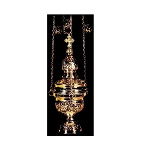 黄铜教会产品教堂制成的悬挂香炉