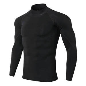 Chemise de compression pour homme Comfort Fit, pour tous les entraînements de toutes les saisons - Légère, respirante, séchage rapide, option de logo personnalisé - Product Image 5