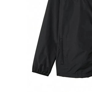 New Design Men's Stand Collar Windbreaker <b>Jacket</b> Windproof Breathable <b>Reversible</b> Thick Canvas Polyester Winter Windbreaker - Product Image 6