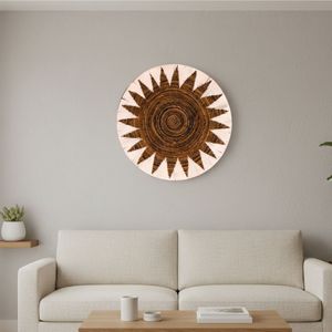 Decoración de Pared ESTEN, Artesanía de Corteza de Árbol de Plátano - Product Image 3