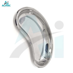 Plato de riñón profesional de acero inoxidable ALMAC, ideal para hospitales, clínicas y quirófanos, reutilizable y fácil de esterilizar - Product Image 2