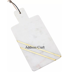 เขียงลายหินอ่อนสำหรับหั่นหินธรรมชาติอเนกประสงค์อุปกรณ์ตกแต่งห้องครัวสำหรับเสิร์ฟอาหารเช้าดีไซน์ล่าสุด - Product Image 4