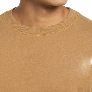Sweat-shirt à capuche formel pour homme, coupe ample, col rond, manches longues, doublure polaire respirante et écologique, style vintage personnalisé pour l'hiver - Product Image 4