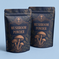 Poudre d'électrolytes mate OEM de qualité alimentaire, emballage souple résistant à l'humidité, sachet stand-up avec fermeture éclair personnalisée pour aliments pour animaux de compagnie