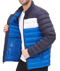 Chaquetas acolchadas con diseño de impresión de logotipo personalizado, abrigo de invierno de talla grande, ropa de calle para hombre, chaqueta acolchada de invierno de gran tamaño a la venta - Product Image 2