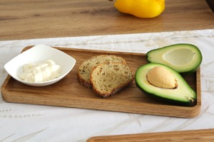 Plateau en bois Lot de 3 de différentes tailles pour servir des collations au thé Décoration intérieure Cuisine Salle à manger et utilisation quotidienne polyvalente - Product Image 5