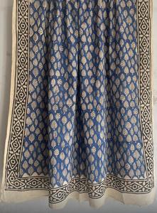 Léger traditionnel main bloc imprimé 100% coton écharpe Jaipur fabriqué à la main écharpe Boho Chic fait à la main ethnique doux coton écharpe - Product Image 4