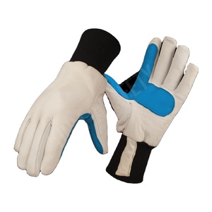 Assembly <b>Driver</b> Heavy Cold Resistant Cowhide Grain Leather Winter <b>Gloves</b> Bakery Food Grade Hot Oven <b>Gloves</b> Safety <b>Gloves</b> - Product Image 3