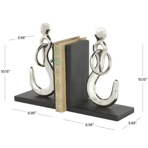 Modern Aluminium Gold-Plated 3D Adjustable <b>Book</b> Stand & Holder for Home Office Antique Feng Shui Sculpture by Zahid Exports - Product Image 6