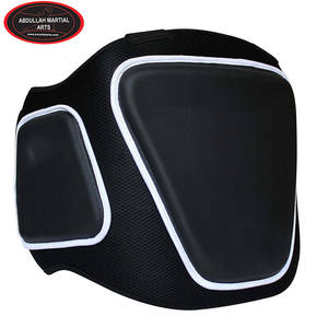 En un Color negro sólido Nueva llegada Calidad Premium MMA Muay Thai Entrenadores Protector POR ABDULLAH MARTIAL ARTS - Product Image 4
