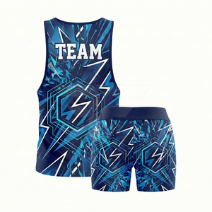 Ropa de Entrenamiento Deportiva, Uniforme para Atletismo, Últimos Diseños, Ligero, Transpirable, Antibacterial, Unisex, 100% de Alta Calidad - Product Image 2