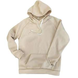 ชุดวอร์ม2ชิ้นสำหรับผู้ชายและผู้หญิงชุดวอร์มทรงหลวมผ้าคอตตอนสีพื้น100% โลโก้แบบกำหนดเอง - Product Image 6