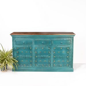 ตู้ลิ้นชักสามประตูวินเทจ - Product Image 1