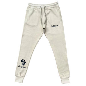 Conjunto de Jogger con capucha de mezcla de poliéster de algodón unisex, logotipo serigrafiado, ropa informal Premium, ropa de calle cómoda - Product Image 2