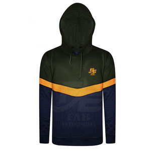 Sweat-shirts à capuche personnalisés pour hommes en gros, 100 % coton, molleton épais, streetwear d'hiver, service OEM disponible - Product Image 2