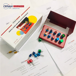Cerahi Industries Kit de 17 piezas de fresas de osseodensificación dental-Juego de preparación de osteotomía eléctrica (certificado CE) - Product Image 4