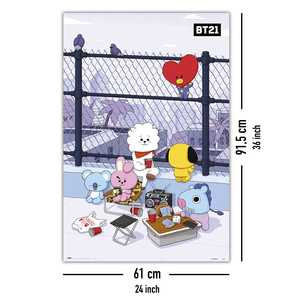 Póster Moderno de BT21 para Decoración de Pared - Product Image 3