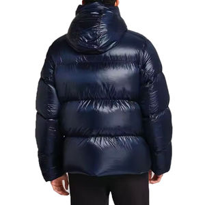 แจ็กเก็ตทรงขนเป็ดน้ำหนักเบาของผู้ชายเสื้อแจ็คเก็ตขนเป็ดน้ำหนักเบาแบบลำลองสำหรับฤดูหนาวและมีกระเป๋าสองกระเป๋า - Product Image 4