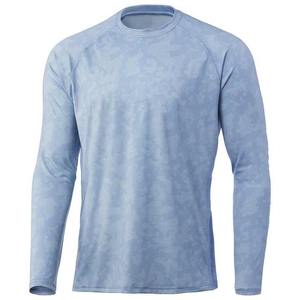 Unisex profesional personalizado ligero manga larga pesca ropa deportiva transpirable secado rápido camisas con capucha lona conjuntos de invierno - Product Image 1