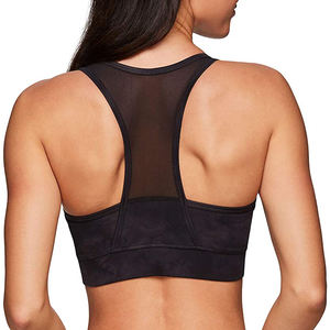 Vêtements de fitness soutien-gorge de sport nouveau uni blanc femmes tenue décontracté haut personnalisé vêtements de Yoga vêtements de sport soutien-gorge pour dames - Product Image 3
